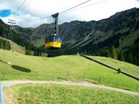 Seilbahn zum Nebelhorn