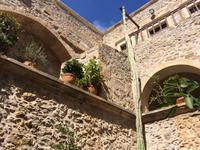 Innenhof im Kloster Toplou 