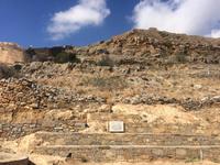 Mauerreste auf Spinalonga