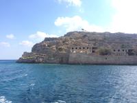 Rückseite der Insel Spinalonga