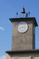 Glockenturm am Domplatz von Orvieto