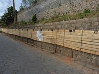 138 Madagaskar - Antananarivo - Wand für die Wahlplakate