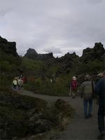 Lava-Labyrinth in Dimmuborgir