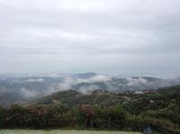 die Berge bei Orgosolo, leider mit Regen