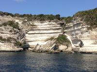 die Hafeneinfahrt von Bonifacio