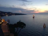 Blick von der Hotelterasse