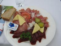 Brotzeit im Glacier
