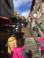 Stadtrundfahrt in Québec - Halsbrechertreppe