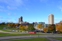 Spaziergang zum Château Frontenac - Battlefield Park und Manège Militaire