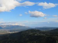 Blick auf Berg Ucka und Umgebung