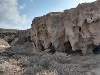 254 Gesteinsformation am Schluchtausgang