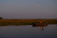 Namushasha River Lodge - Bootsfahrt auf dem Kwando
