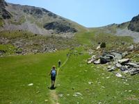 Aufstieg zum Port Dret