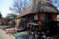 Simbabwe - Markt in Vic Falls