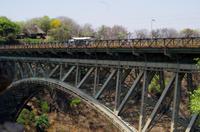 Simbabwe - Eisenbahnbrücke über den Sambesi