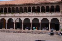 Im Kreuzgang des Convento de Santo Domingo sieht man die Überreste des Coricancha bzw. Inticancha (Coricancha = Gold-, Inticancha = Sonnenhof)