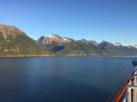 Kreuzfahrt Alaska - Abfahrt aus Skagway