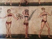 Villa Romana- Sportlerinnen
