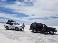 Jeepfahrt auf dem größten Salzsee der Welt in Uyuni