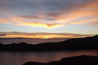 Sonnenuntergang bei der Sonneninsel am Titicaca See (5)