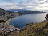 Sonnenuntergang in Copacabana in Bolivien (4)