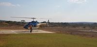Helikopterflug über die Victoria Wasserfälle