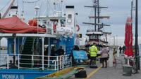 Kolberg Ausflugsschiffe im Hafen