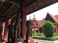 im Nationalmuseum von Phnom Penh 