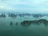 Halongbucht vom Wasserflugzeug aus