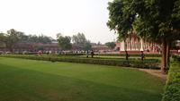 Im Park des Roten Forts in Delhi