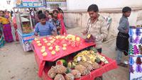 Ananasverkauf in Pushkar