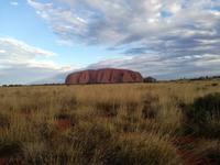 Australien Sonnenuntergang Ayers Rock