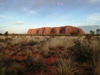 Australien Sonnenuntergang Ayers Rock