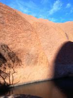 Australien Spaziergang Ayers Rock