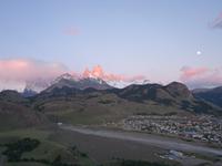 Sonnenaufgang bei El Chalten mit Fitz Roy im Hintergrund - Patagonien (2)