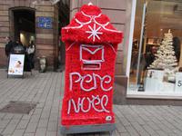 Für Briefe an den Weihnachtsmann in Straßburg