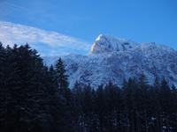 Blick aus dem Hotelfenster in Abtenau