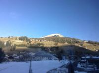 Schneekanonen in Betrieb