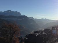 Abendnebel über dem Eisacktal