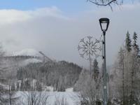 Strbske Pleso  See mit Schanze