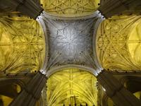 Blick zur Decke der Kathedrale