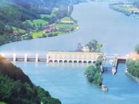 Die Schleuse am Jochstein.