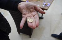 Münze aus dem Vasilopita