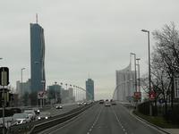 Fahrt über die Donau