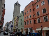 typisch für Regensburg - die bis 50 m hohen Patriziertürme - Zeichen der Macht und des Reichtums