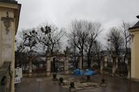 Blick vom Hügel der Kathedrale auf Lemberg