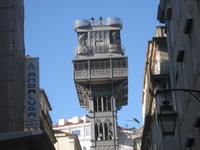 Stadtrundgang Lissabon - Aussichtsplattform des Elevador de Santa Justa
