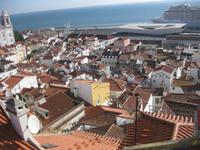 Stadtrundgang Lissabon - Blick über die Dächer der Alfama 