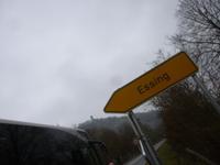 Fotostopp Tanzwurm bei Essig mit Randeckburgruine