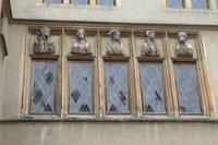 Metz, Renaissancefassade, Detail
